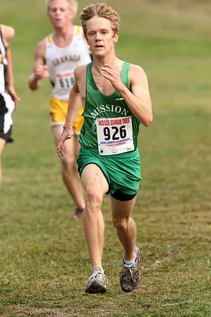 2010NCSXC BD1-2181.JPG - 2010 North Coast Section Cross Country Championships, Hayward High School, Hayward, California